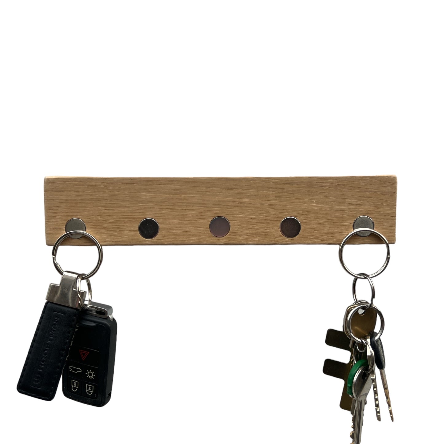HangKey Plankie Y massief eiken sleutelplank - vooraanzicht