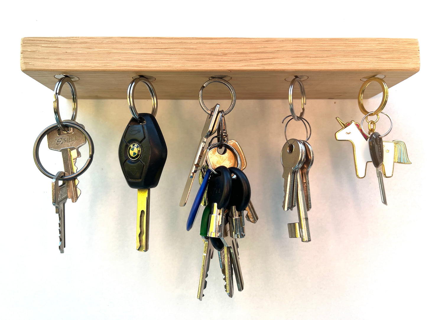 Design wandplank - Magnetisch - Duurzaam - HangKey Plankie X - detail onder