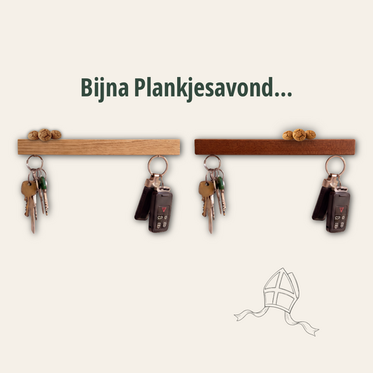 HangKey Sinterklaasduo X – Eiken + Mahonie