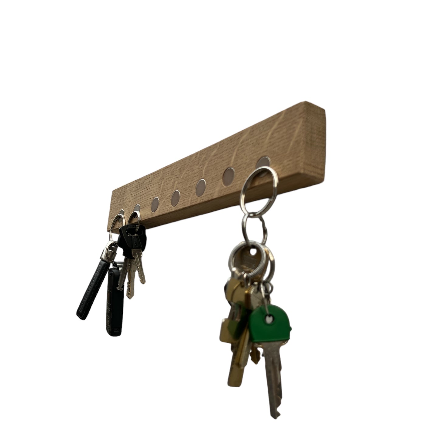 HangKey Plankie eiken sleutelplank YL schuin onderaanzicht