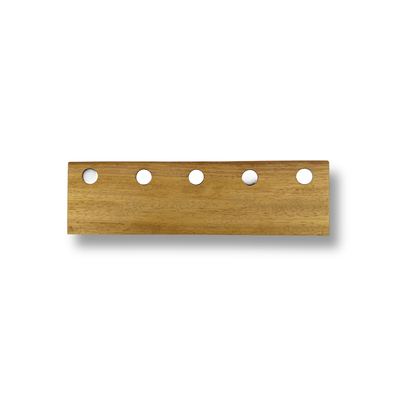 HangKey Plankie X Iroko hout - Massieve sleutelplank voor 5 sleutelbossen * SPECIAL EDITION !